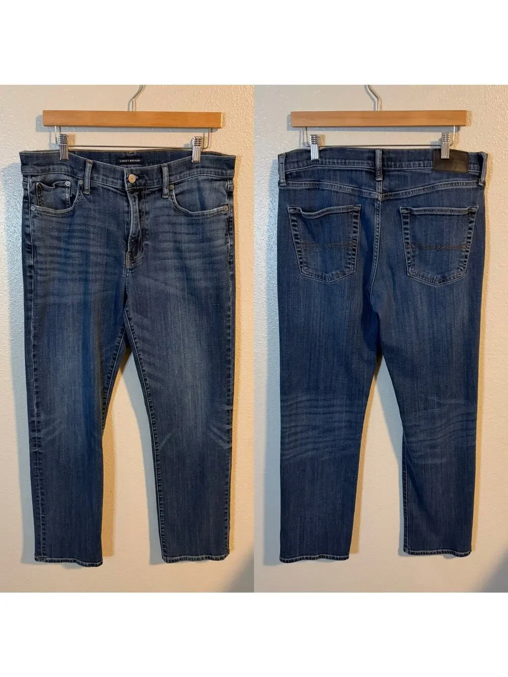 Lucky Brand 363 Vintage Straight Jeans Men's Size 33x32